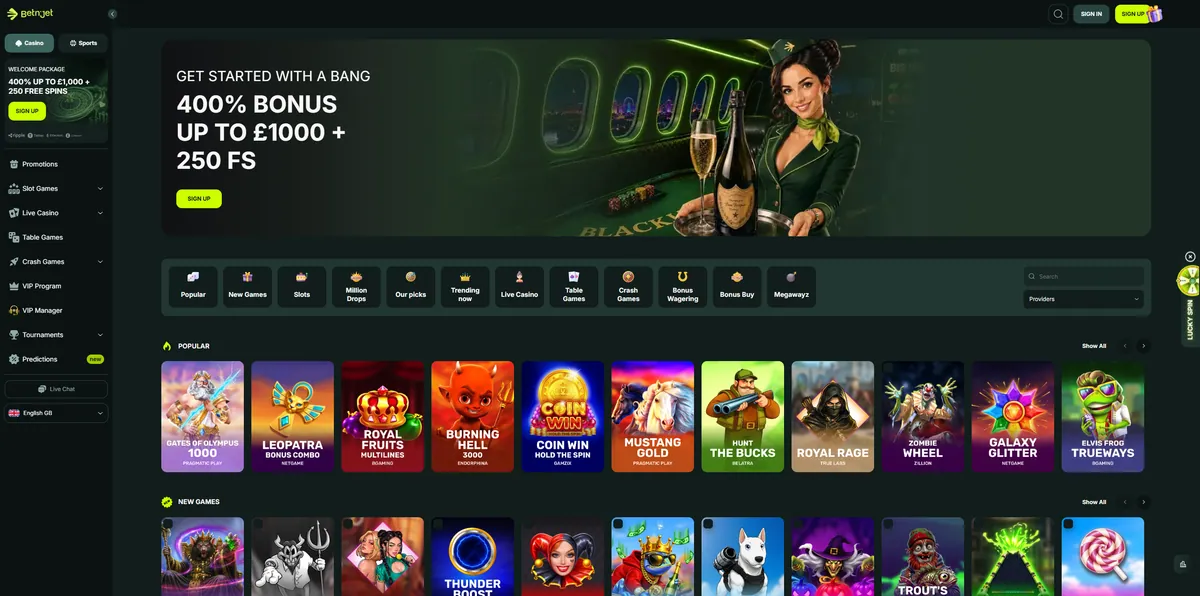 Betnjet Casino