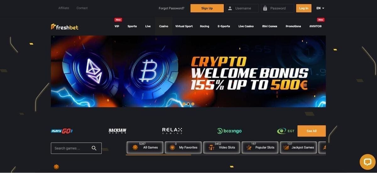 freshbet casino