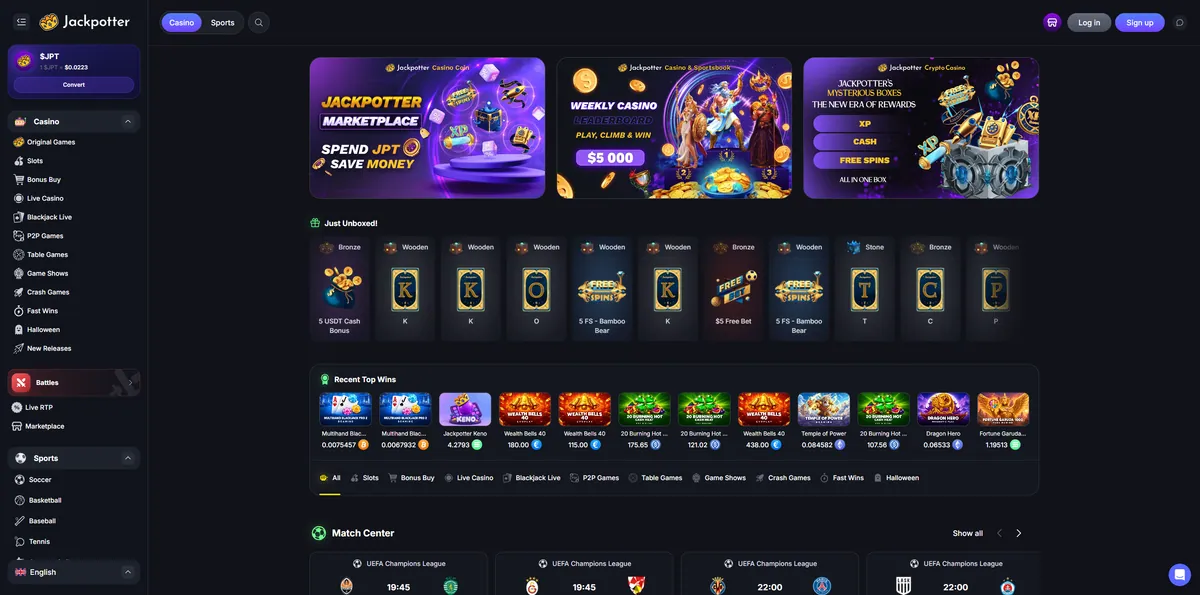 Jackpotter Casino