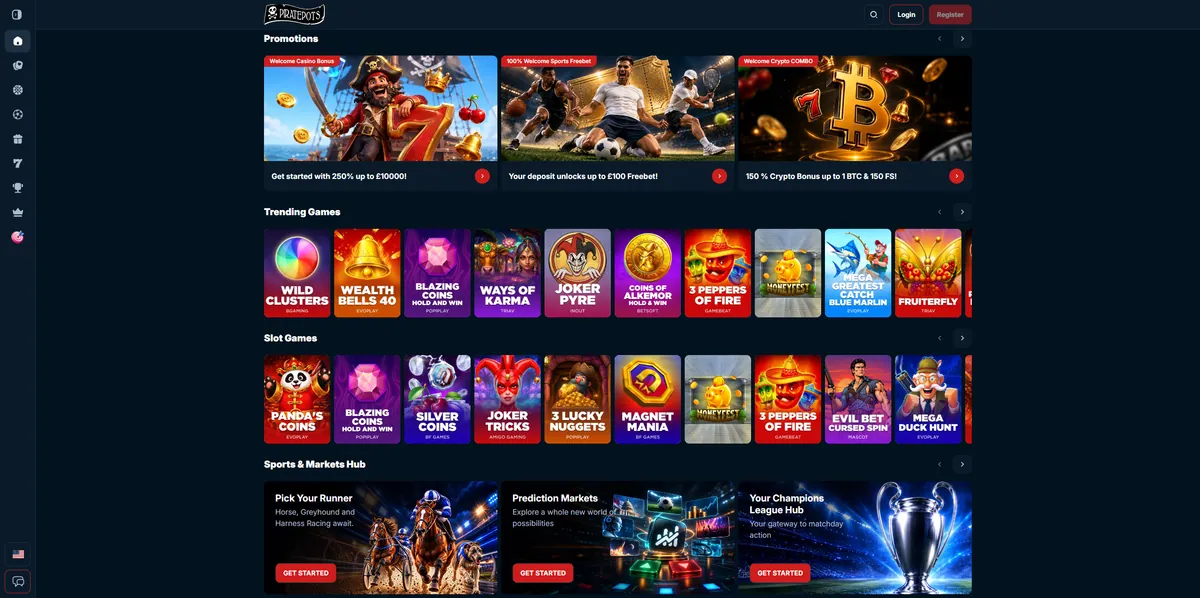 Pirate Pots Casino