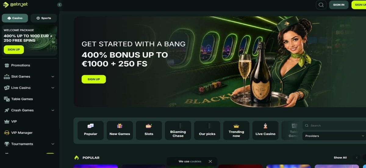 BetNjet Casino UK