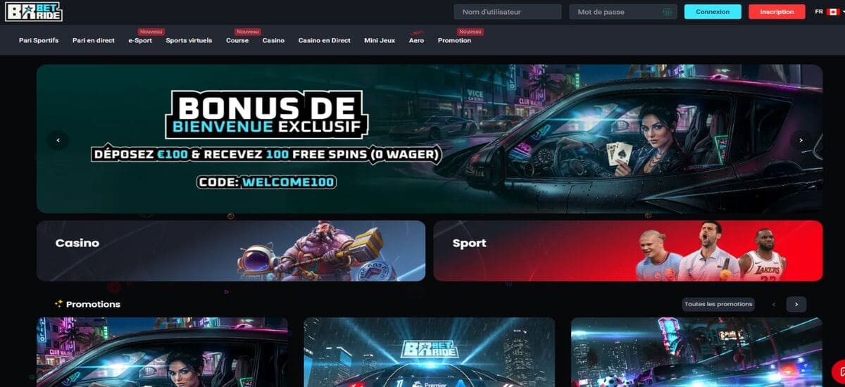 bet ride casino