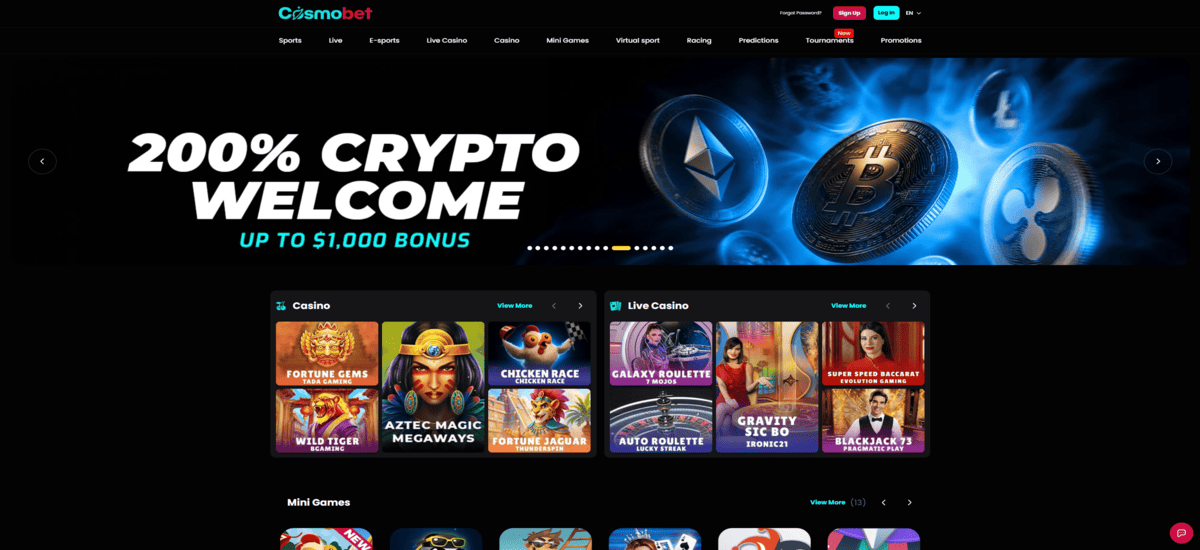 cosmobet casino