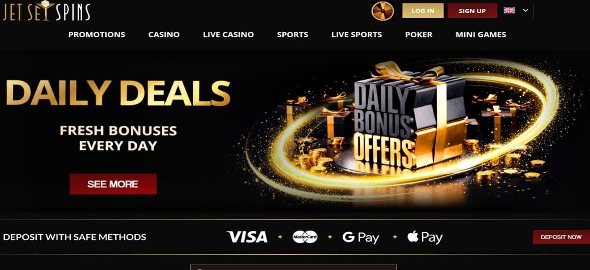 Jet set spins casino uk