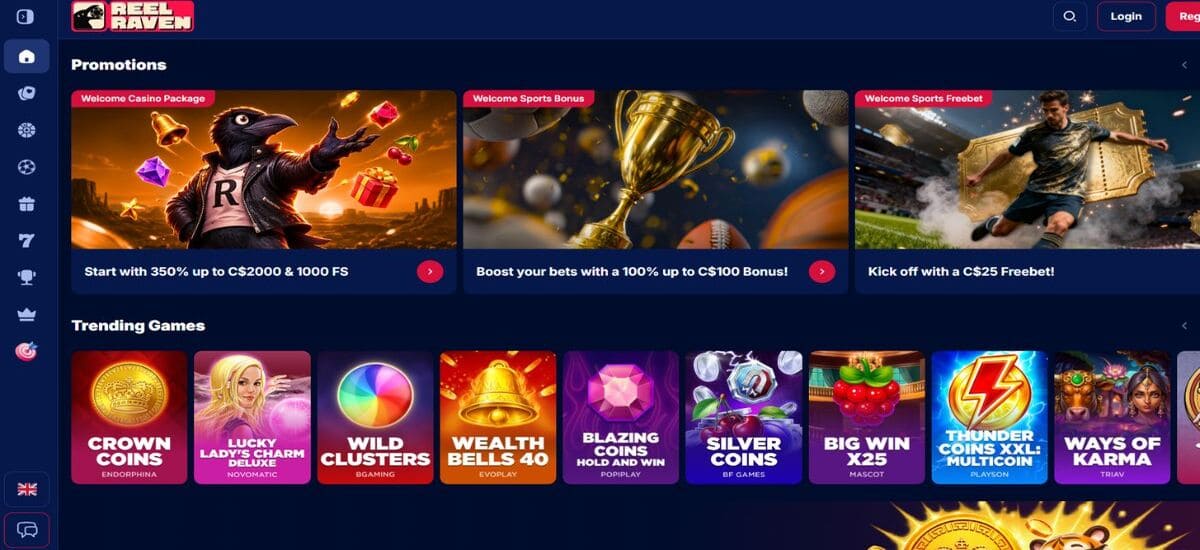 reel raven casino UK
