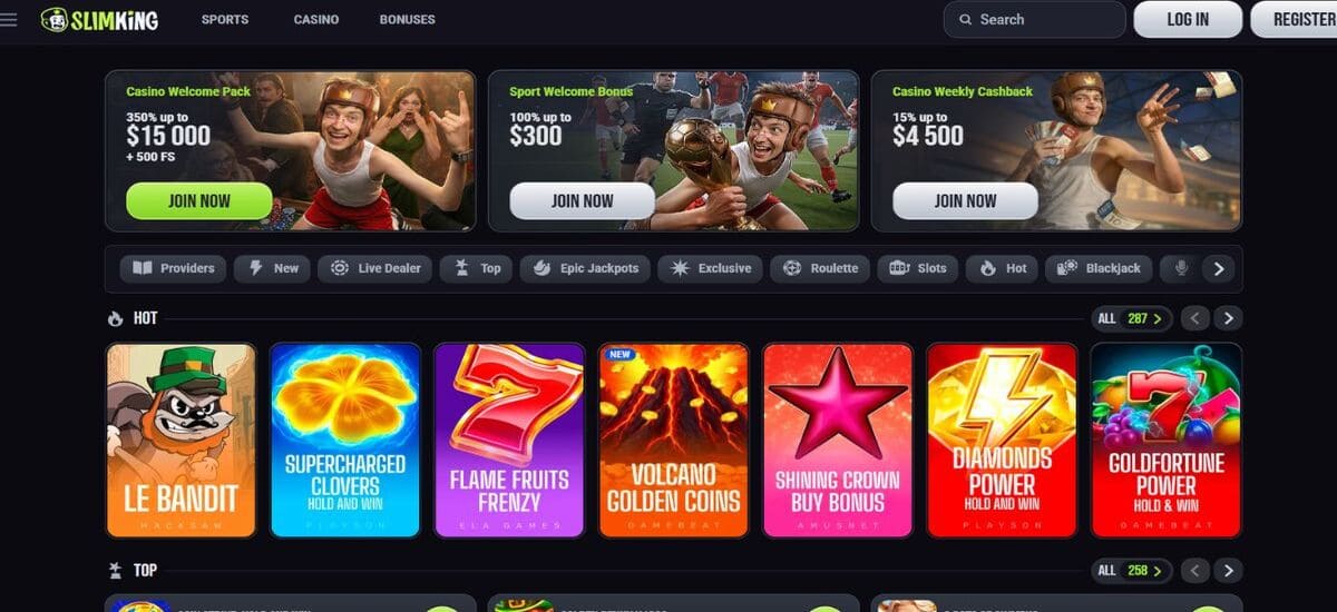 slim king casino