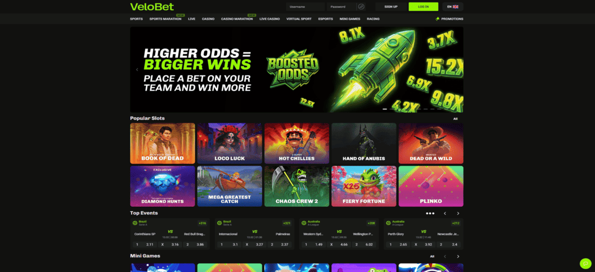 velobet casino