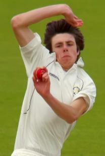 Tom Barber took two wickets in his first over