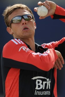 Briggs in action for England over the winter