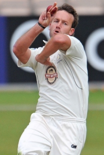 Sean Ervine took two wickets before lunch