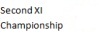 Second Eleven Championship